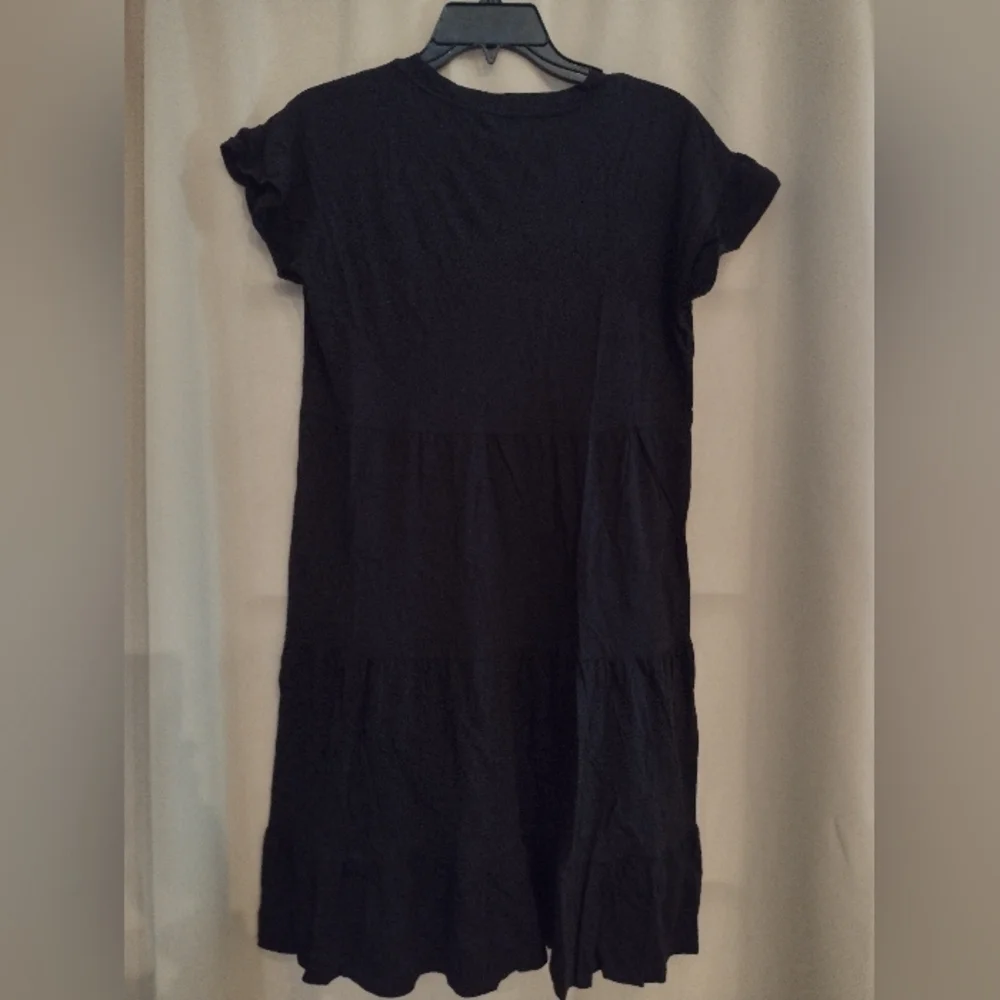 J.Crew Black Midi Dress